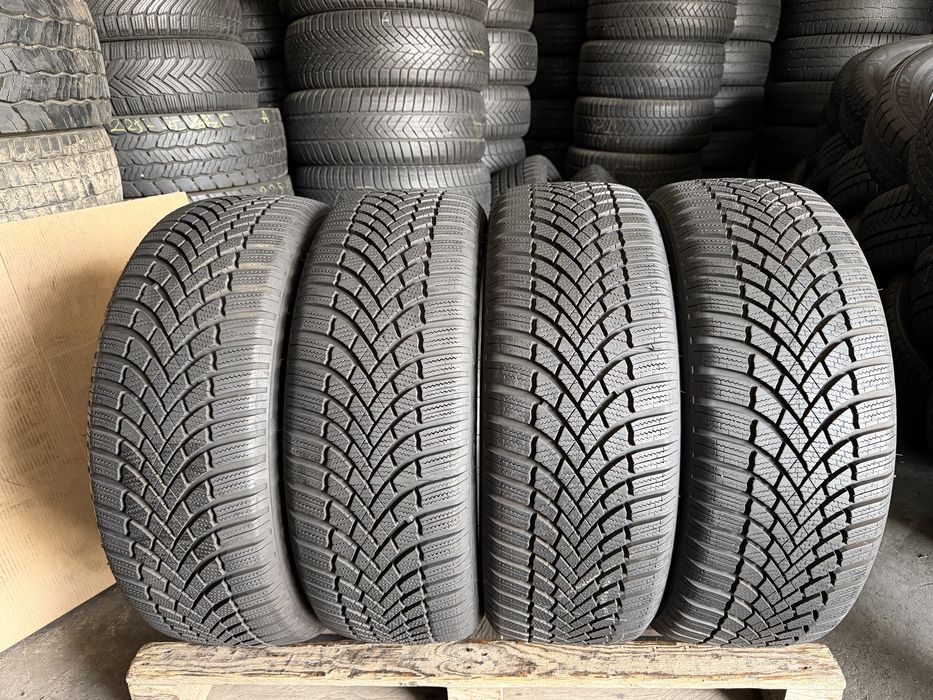 4 anvelope iarna ca NOI 215/55/18 , Bridgestone , 7.4-7.8 mm !