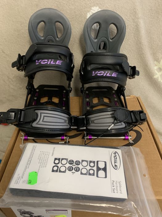 Legatturi noi splitboard fete Voile Light Rail S