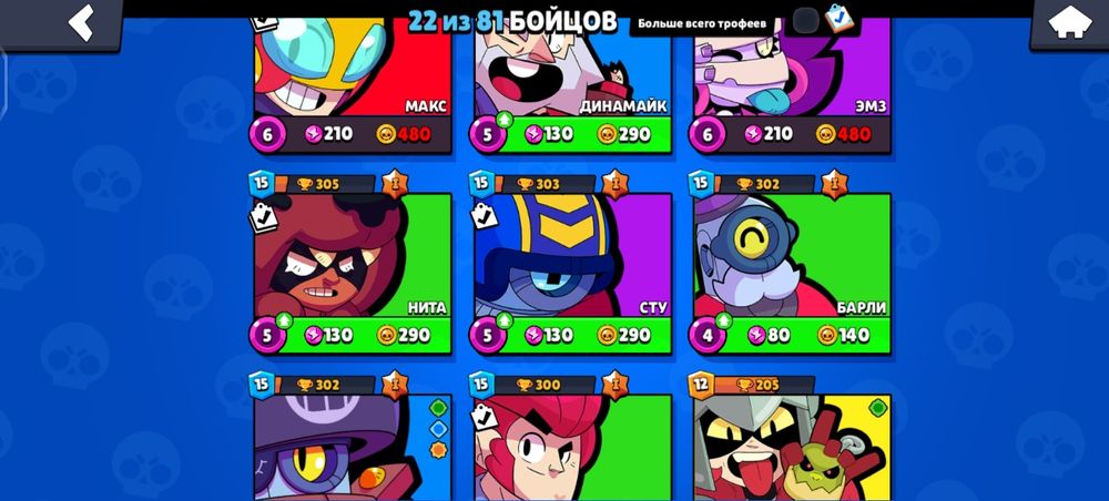 Аккаунт в бравле есть два 25 ранга