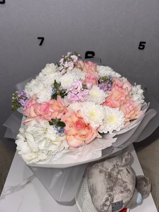 Букет цветов свежий