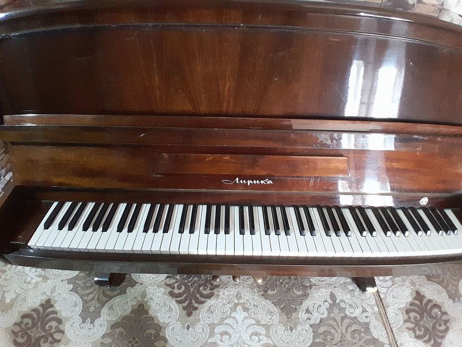 Lirika hamma klavishlari ishlaydi  3 ta pedali