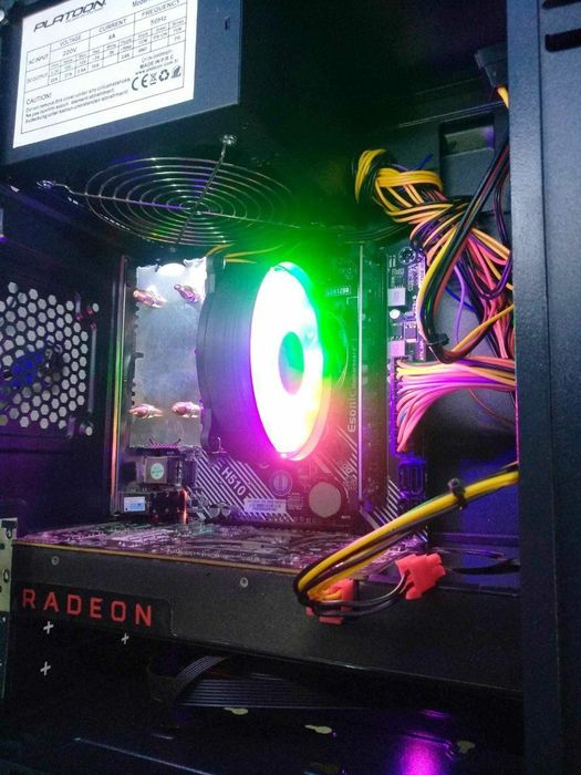 Системный блок Intel Core i3 ( 10 avlod ), RX570 4gb, DDR4 8gb ozu