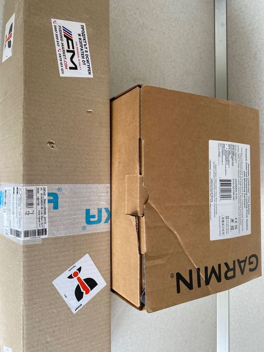Продавам Garmin Panoptix LiveScope Plus System (GLS10 + сонда LVS34) – Буквално НОВА, в ГАРАНЦИЯ до 17.04.2028г
