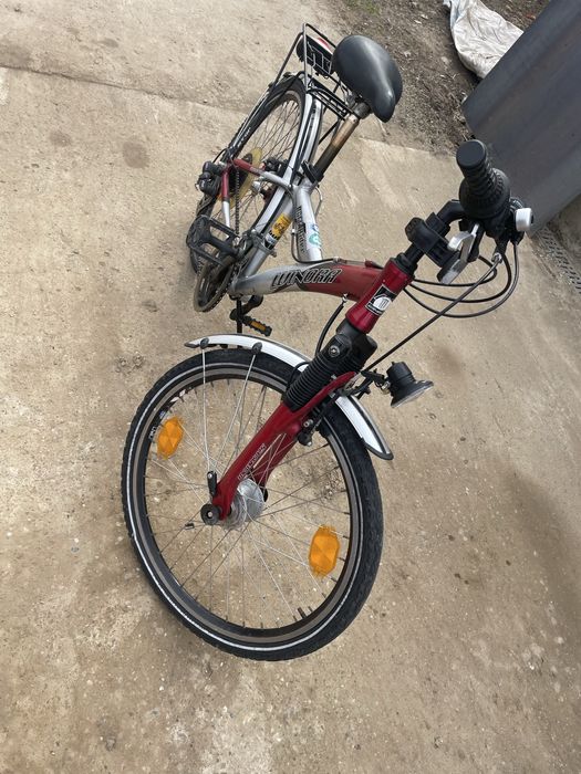 Vand o bicicleta de copi roti 24 ca noua aluminiu
