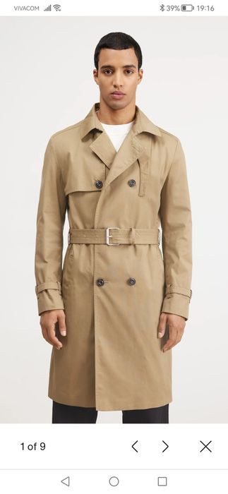 Тренчкот HUGO BOSS