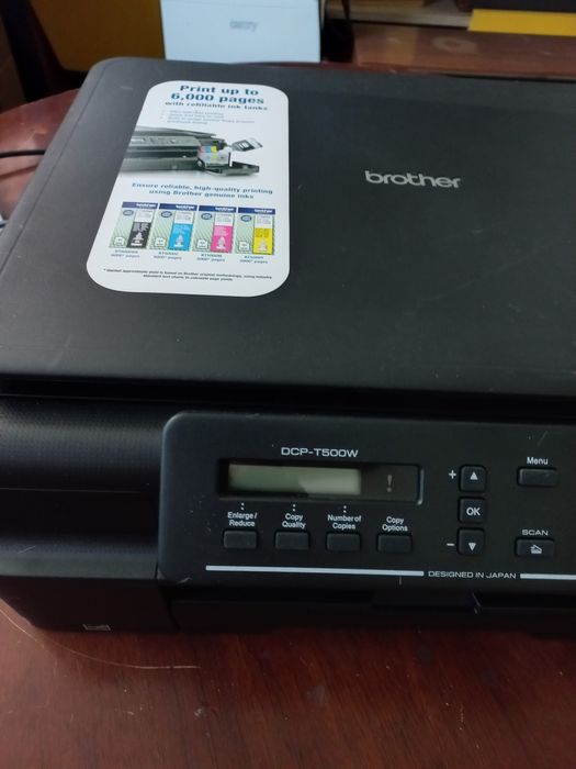 Brother DCP-T500W ciss refill
