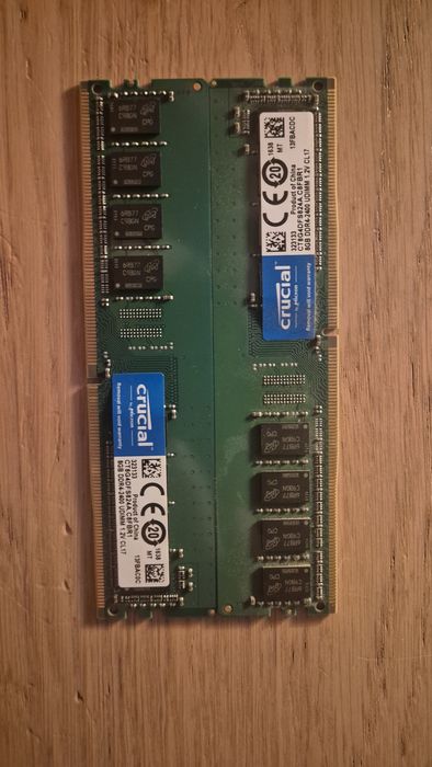 Kit Ram 2x8GB DDR4 2400MHz Crucial