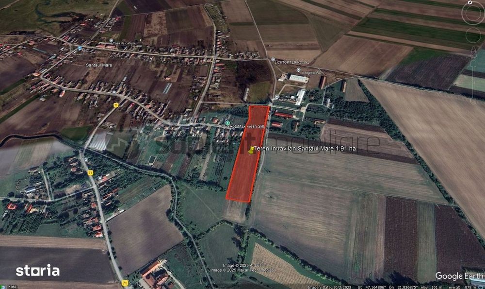 Sapient | Teren intravilan UAT Borș, Loc. Santaul Mare 19.100 mp