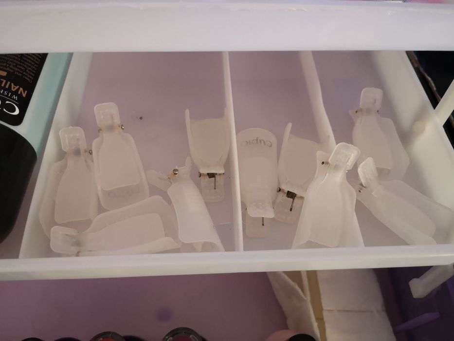 Lampă UV unghii Cupio + trusă completă cu ojă și accesorii