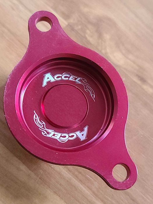 Capac Aluminiu Rosu Filtru Ulei Honda CRF
