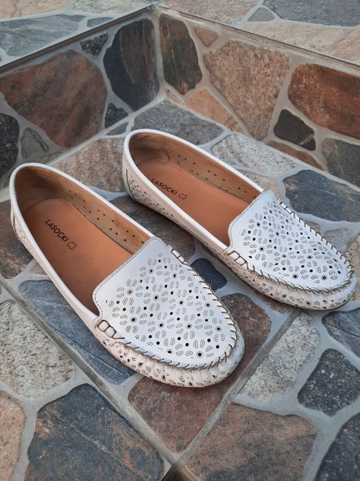 Mocasini dama, piele, mar 39