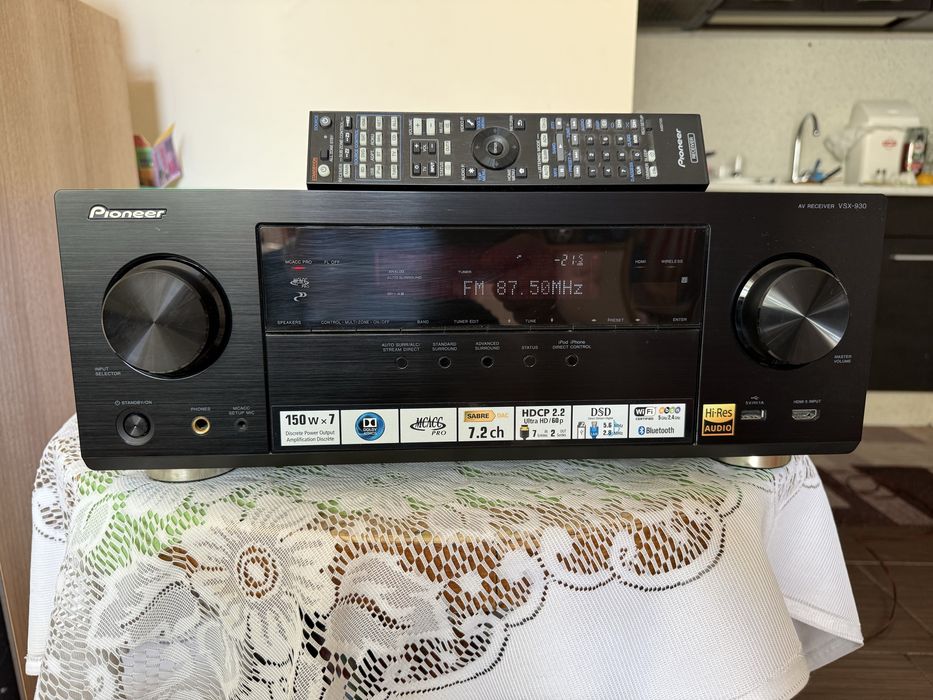 Pioneer VSX-930 Bluetooth Wi Fi