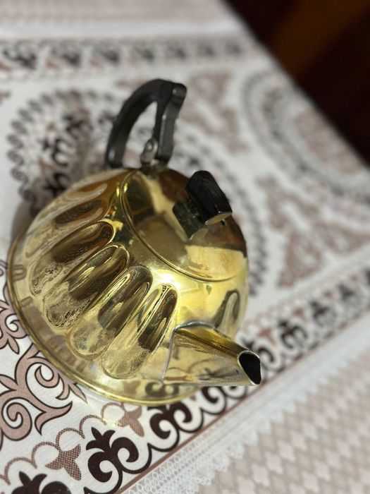 Саветские чайники новые никель латун