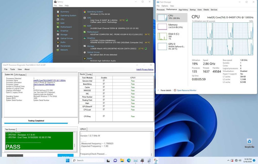 Procesor I5 9400T socket 1151 v2 vandut