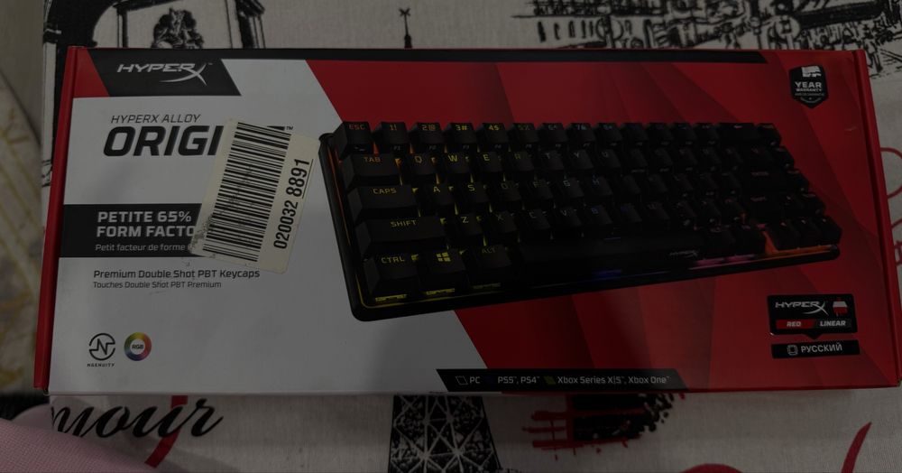 Клавиатура механическая Hyper X Origin 65