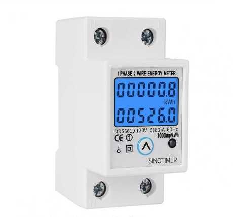 Contor electric 230V afisaj LCD