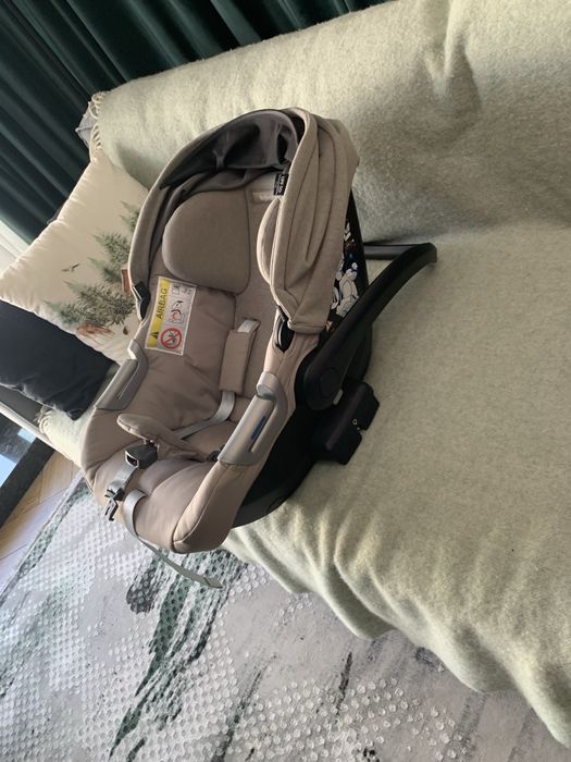 Carucior, scoica plus landou INGLESINA Sistem 3 in 1 Electa Quattro Darwin, Nolita Beige, Inglesina cu scoica si landou