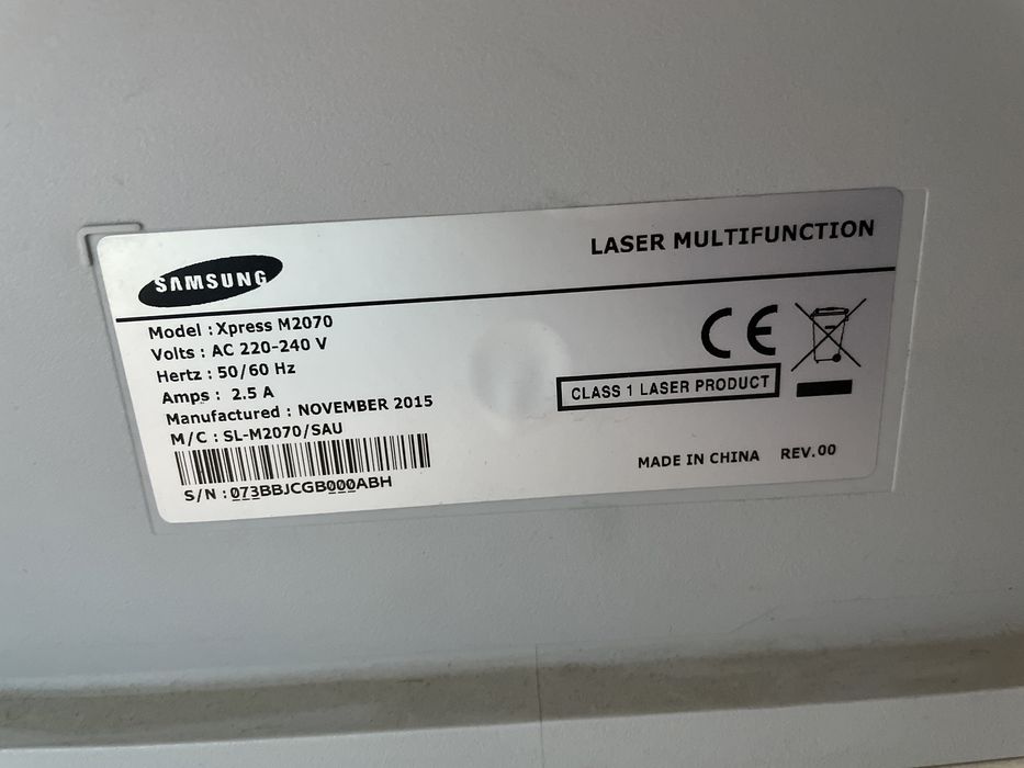 Samsung Xpress M2070 Oq-Qora printer