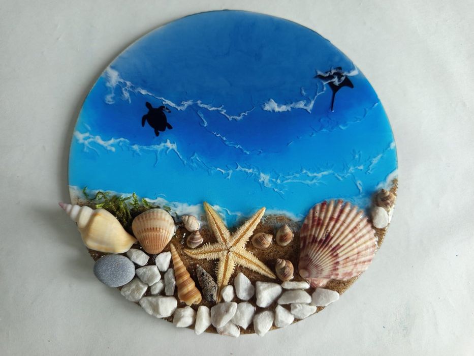 Мастер-класс Картина из эпоксидной смолы