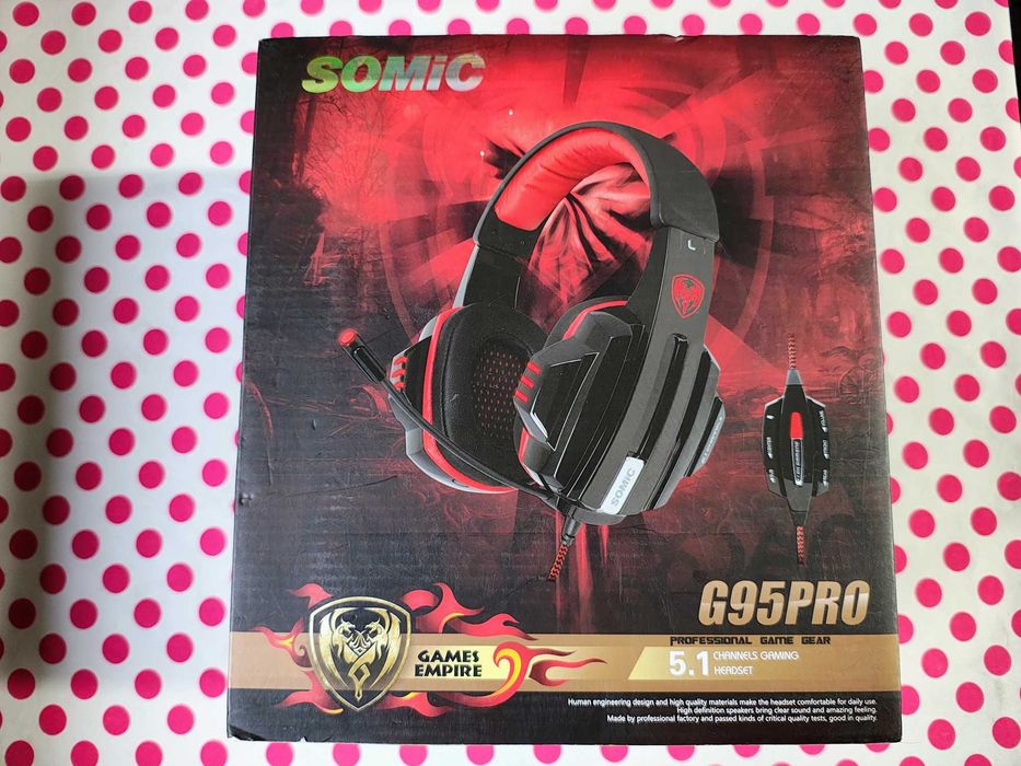 Casti Gaming Somic G95PRO real 5.1 surround.
