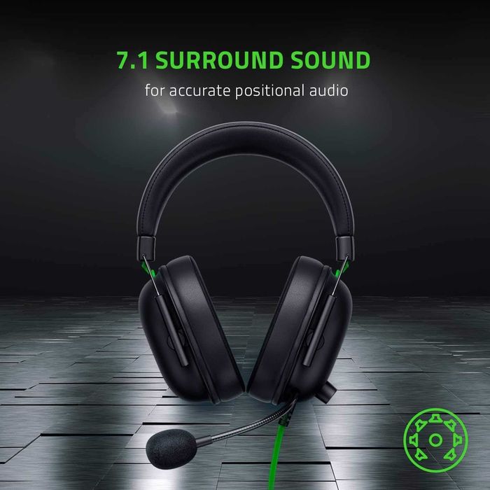 Геймърски слушалки Razer BlackShark V2 X 7.1