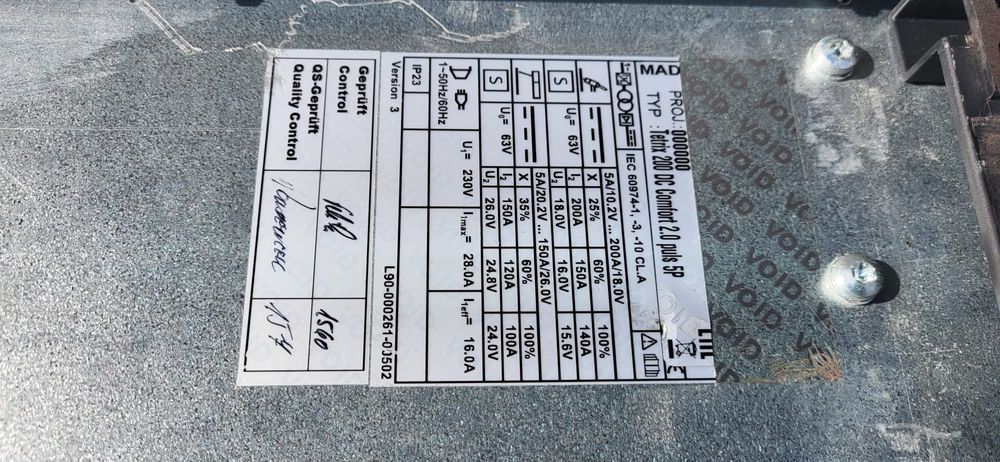 Wig-Tig EWM Tetrix 200A DC