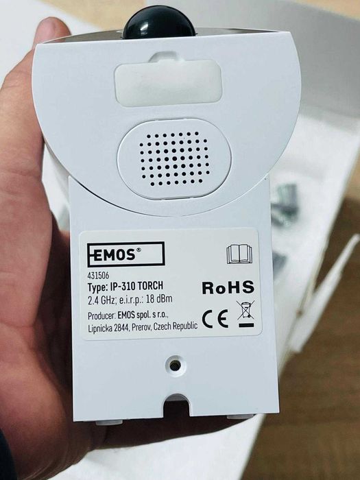 Cameră de supraveghere inteligentă EMOS GoSmart, rotativă, WiFi