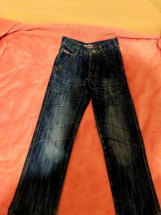 Джинсовые штаны мальчиковские