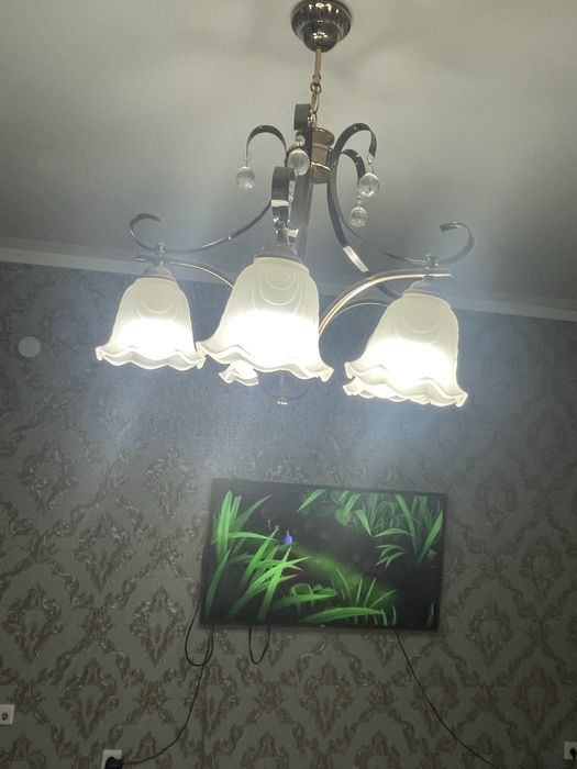 Люстра для дома в хорошем состоянии