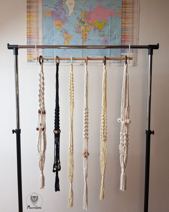 Agățătoare macrame pentru ghiveci