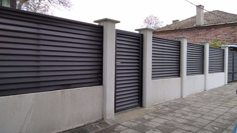 Метални огради за двор щора Зета-Оградки.БГ 10% за Ноември