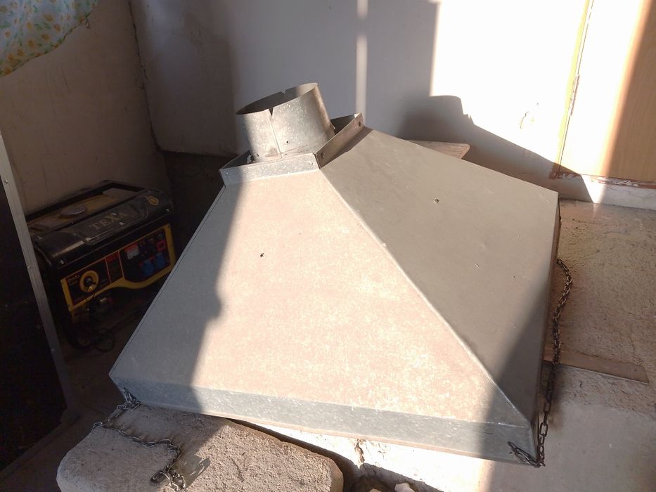 Вытяжка купол над печкой