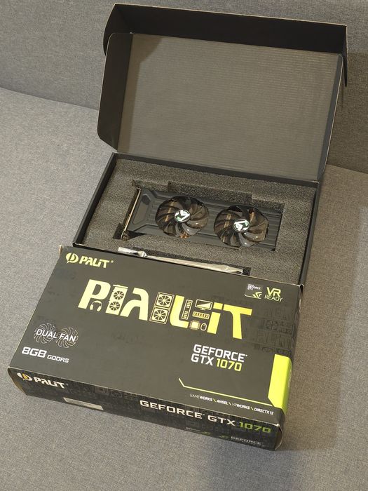 Продам видеокарты PALIT 1070 GTX 8GB