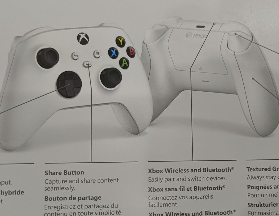 Controller xbox alb, sigilat