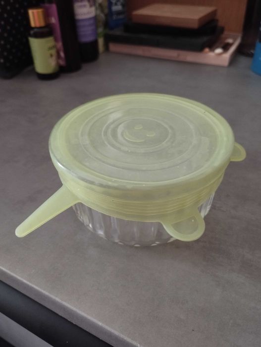 Силиконовые крышки для посуды (3 шт)