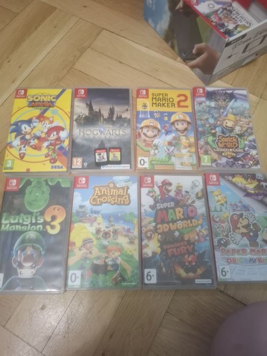 Продажа игр на nintendo swich