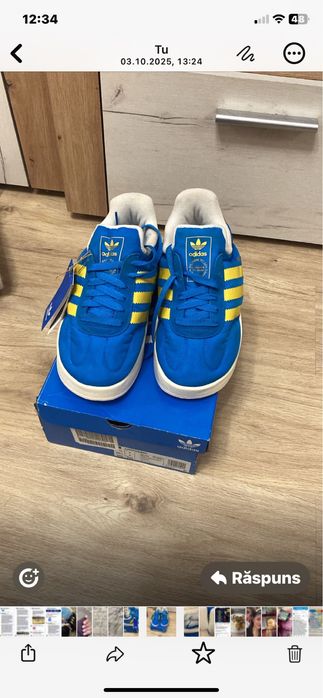 Adidasi dama Campus Gazelle nr 40 noi