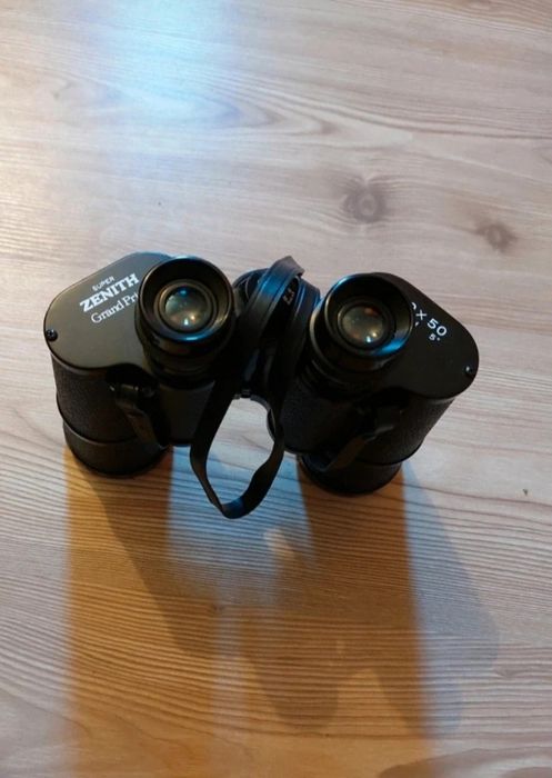 Binoclu Super Zenith Grand Prix 10×50 – Vintage cu husă de piele!