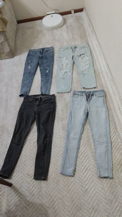 Брюки дж. шорты б/у