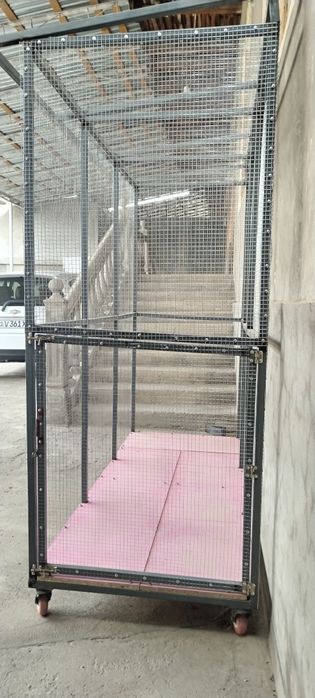 Kletka baquvat profil va setkadan yasalgan