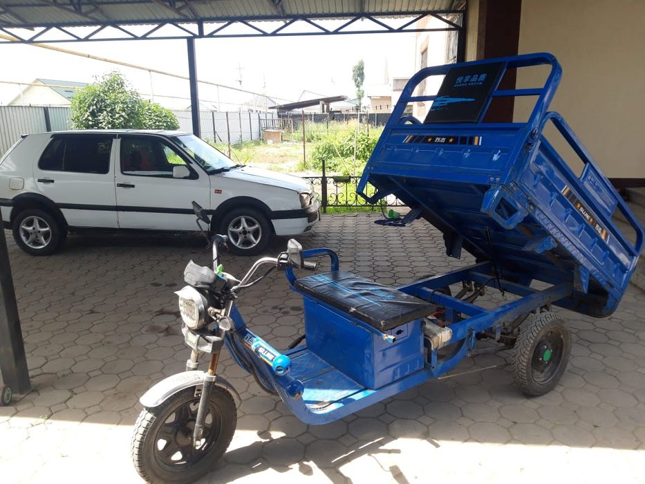 Грузовой мото трицикл