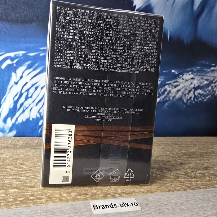Parfum Armani - Stronger with you Absolutely 100ml pour homme