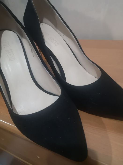 Туфли женские замшевые