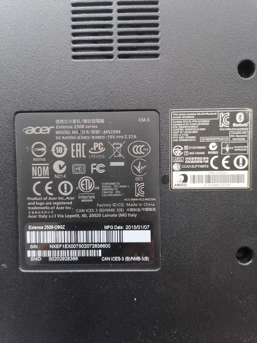 Лаптоп Acer Extensa 2508 - за ремонт
