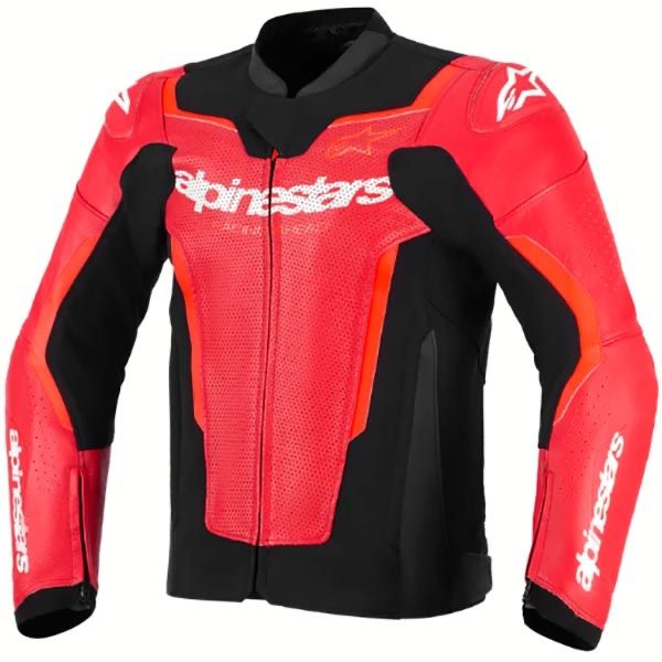 Кожено Мото Яке Alpinestars GP Force V2 Air - Red Red Fluo
