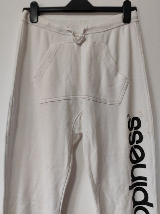 Happiness, pantaloni albi L