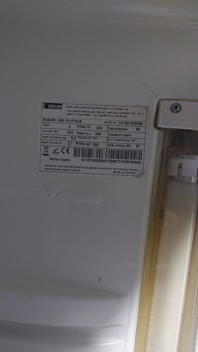 Витрини стояши угур Турецкий сотилади