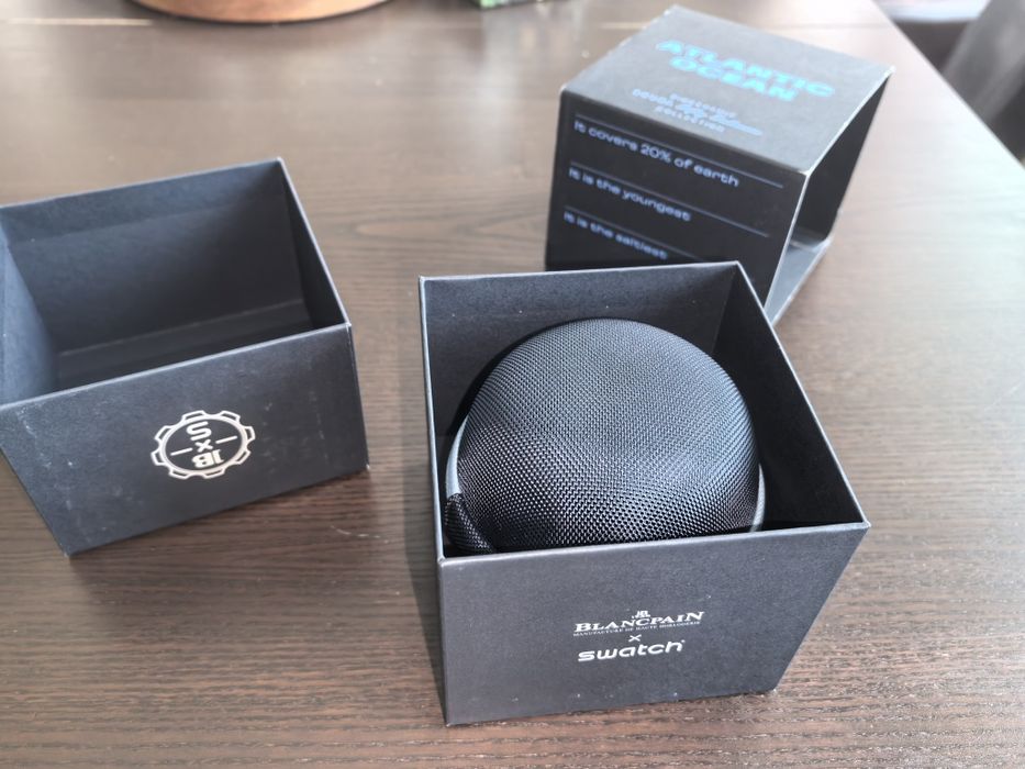 Atlantic Ocean Blancpain X Swatch Scuba 50 Fanthoms