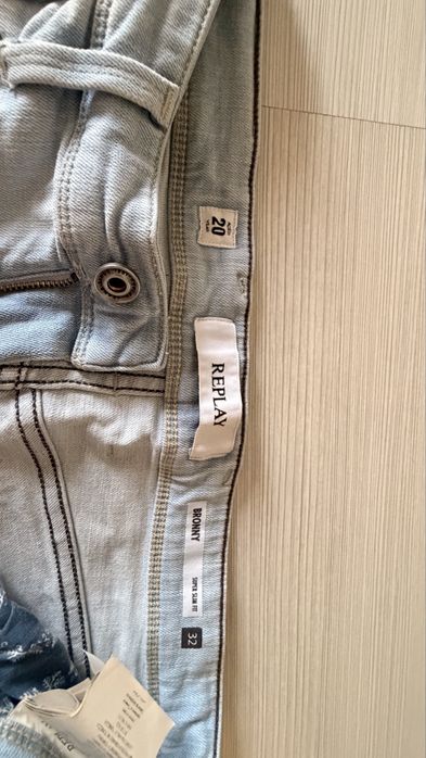 Мъжки дънки Replay Slim Fit размер 32