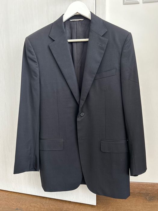 CANALI класическо тъмносиньо сако